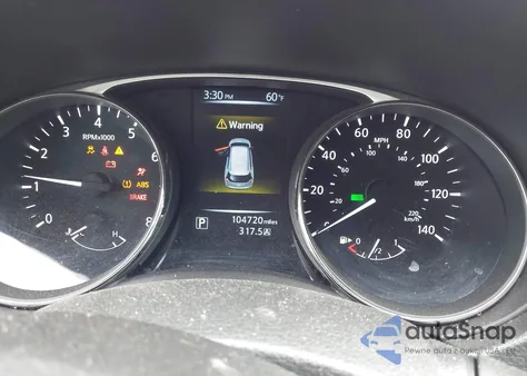 2016 Nissan Rogue Sv из США, поврежденный, VIN KNMAT2MV5GP667984